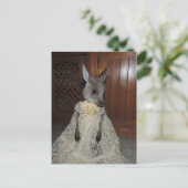 Australian Kangaroo Joey Briefkaart (Staand voorkant)
