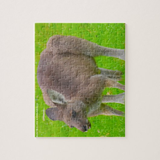 Australian Kangaroo Legpuzzel (Verticaal)