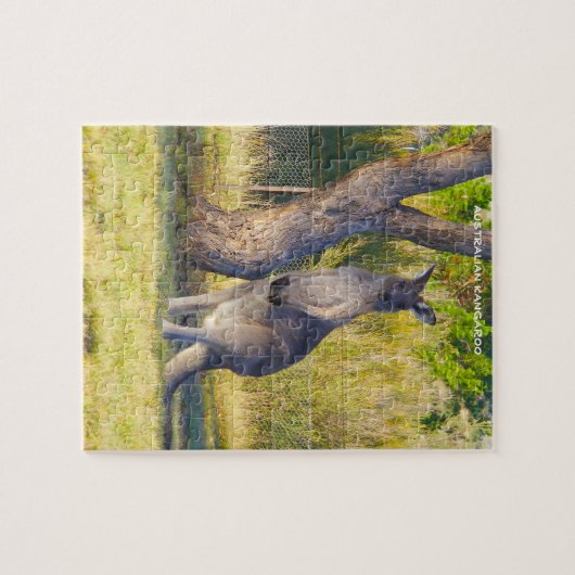 Australian Kangaroo Legpuzzel (Horizontaal)