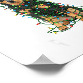 Australian Kele Christmas I'm Fine Everything Is F Poster (Hoek)