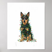 Australian Kele Christmas I'm Fine Everything Is F Poster (Voorkant)