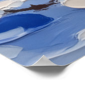 Australian Kelpie Christmas Boat Holiday Poster (Hoek)