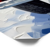 Australian Kelpie Christmas Red Truck Holiday Perfect Poster (Hoek)