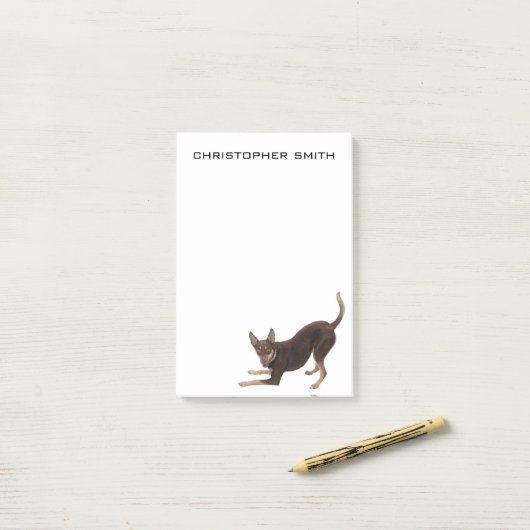 Australian Kelpie Dog Post-it® Notes (Op bureau)