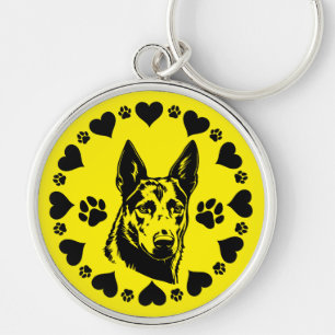 Australian Kelpie Dog Sleutelhanger