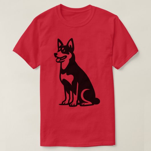 Australian Kelpie Dog T-shirt (Design voorkant)