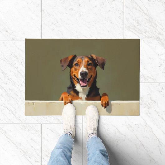 Australian Kelpie Doormat Art Deurmat (Binnen)