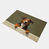 Australian Kelpie Doormat Art Deurmat (Schuin)