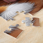 Australian Kelpie Fireplace with Christmas Lights Legpuzzel (Zijkant)