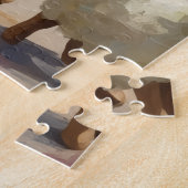 Australian Kelpie Herding Christmas Art Legpuzzel (Zijkant)