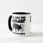 Australian Kelpie Herding Mok (Voorkant links)