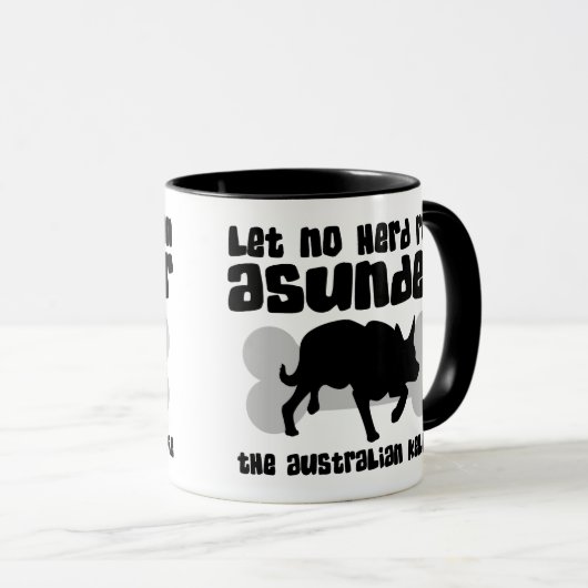 Australian Kelpie Herding Mok (Voorkant rechts)