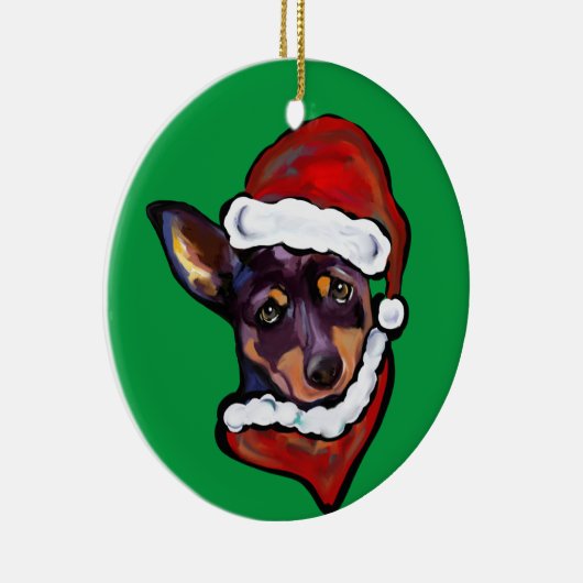 AUSTRALIAN KELPIE KERAMISCH ORNAMENT (Rechts)