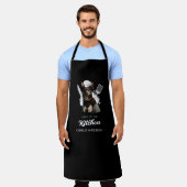 Australian Kelpie King of the Kitchen Dog Chef Schort (Gedragen)