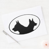 Australian Kelpie Sticker (Envelop)