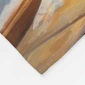 Australian Kelpie With Christmas Lights Holiday Fleece Deken (Hoek)