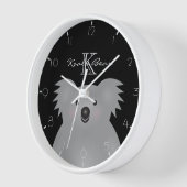 Australian Koala Beer Cute Add Jouw naam Monogram (Hoek)