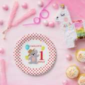 Australian Koala Beer Cute Graphic Papieren Bordje (Feest)