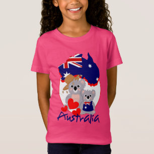 Australian Koala Beer Cute T-shirt
