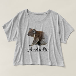 Australian Koala Beer Foto T-shirt