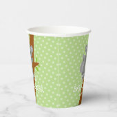 Australian koala beer gepolkadoteerde baby showers papieren bekers (Rechts)