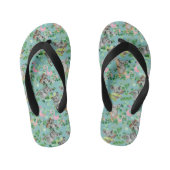 Australian Koala Beer Pink Flamingo Forest Art Kinder Teenslippers (Voetbed)