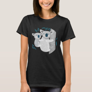 Australian Koala Beer Wildlife Art T-shirt