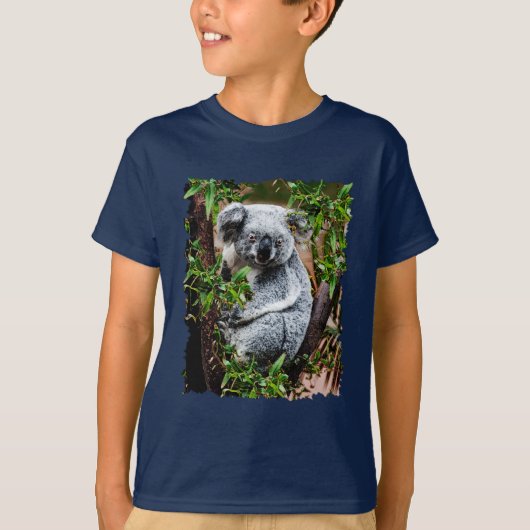 Australian Koala Beer Wildlife T-shirt (Voorkant)