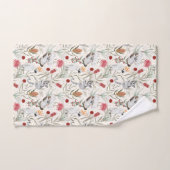 Australian Koala Cockatoos Proteas Natuur Pattern Bad Handdoek (Handdoek)