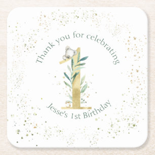 Australian Koala Kartonnen Onderzetters