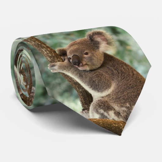 Australian Koala Stropdas (Opgerold)