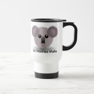 Australian Koala Travel Mug Reisbeker