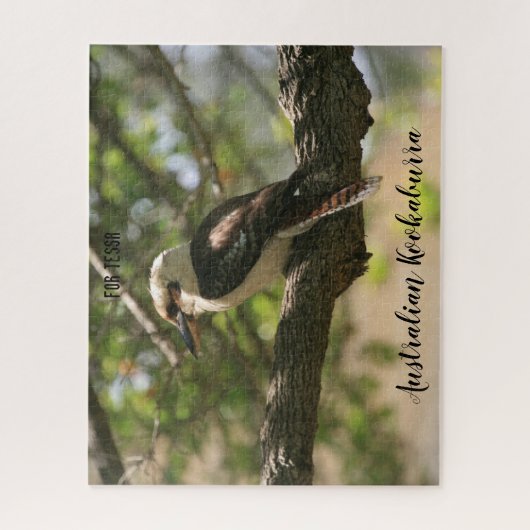 Australian Kookaburra Legpuzzel (Verticaal)