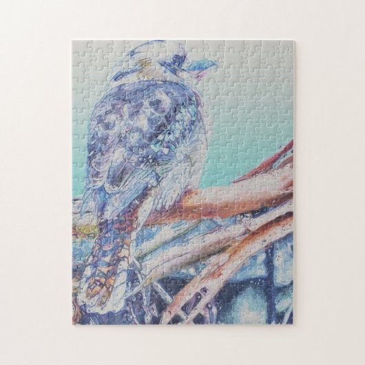 Australian Kookaburra Legpuzzel (Verticaal)