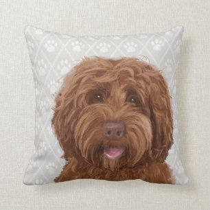Australian Labradole / Goldendole Pillow Kussen