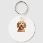Australian Labradoodle Sleutelhanger (Voorkant)