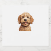 Australian Labradoodle Sparkling Wijnetiket (Enkel label)