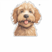 Australian Labradoodle Sticker (Voorkant)
