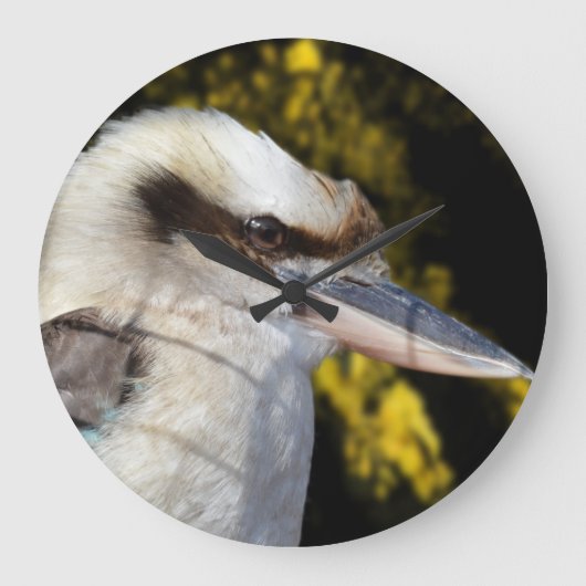 Australian Laugh The Kookaburra Grote Klok (Voorkant)
