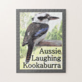 Australian Laughing Kookaburra Bird. Legpuzzel (Verticaal)