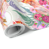 Australian Major Mitchell Cockato Cadeaupapier (Rol Hoek)