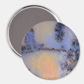 Australian Moss Agate Opus 2 Magneet (Voorkant / Achterkant)