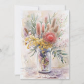 Australian Native Florals, Birthdays, Bedankkaart (Voorkant)