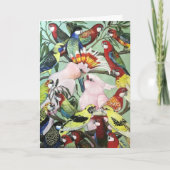 Australian Natives Christmas Kaart (Voorkant)