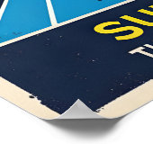 Australian Open Tennis Poster Zomer Slam, Vet (Hoek)