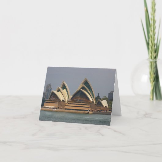 Australian Opera House Notecard Kaart (Voorkant)