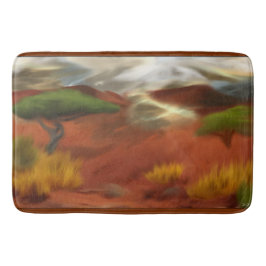 Australian Outback Dawn Abstracte Art Badmat