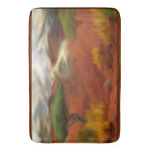 Australian Outback Dawn Abstracte Art Badmat (Voorkant Verticaal)