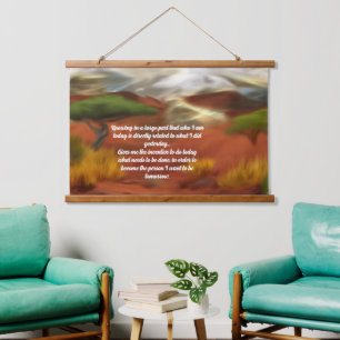 Australian Outback Dawn Abstracte Art Hangend Wandkleed