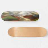 Australian Outback Dawn Abstracte Art Persoonlijk Skateboard (Horizontaal)